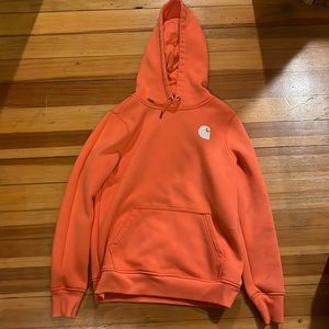 This is a carhartt hoodie that was worn once or twice.  in very good condition.